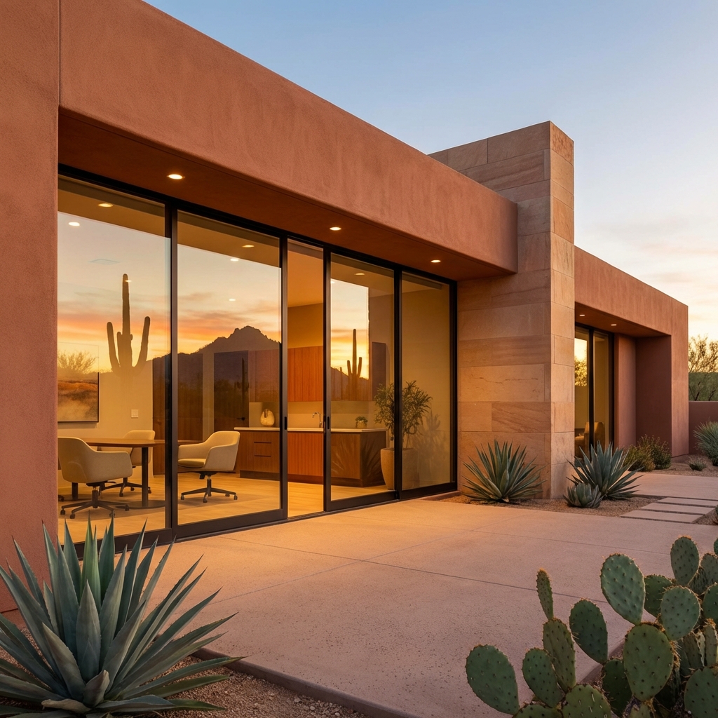 Parkview Dental Studio Interior - Desert Modern Style